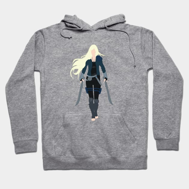 Throne of Glass | Celaena Sardothien - Minamalist Hoodie by lovelyowlsbooks